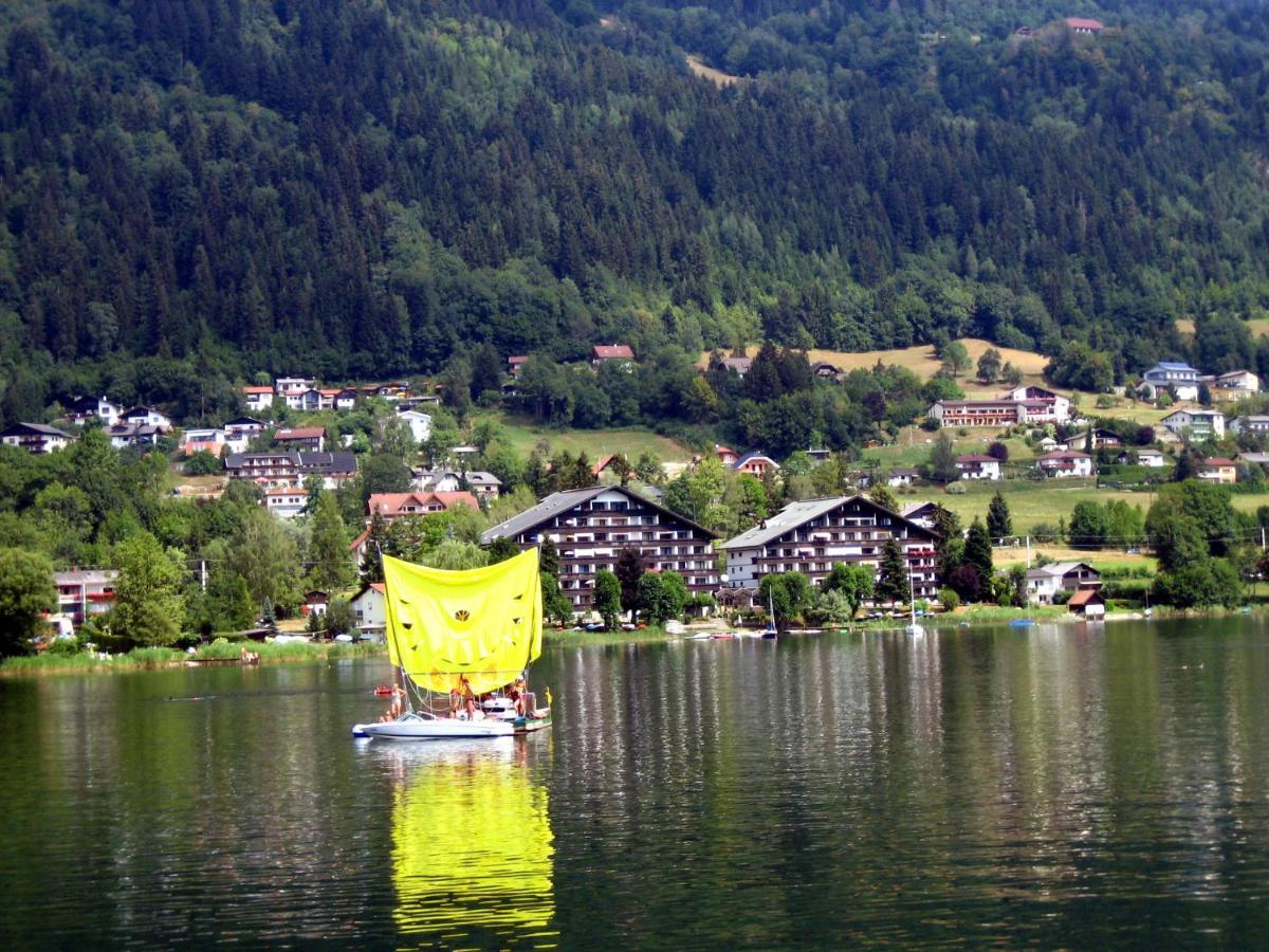 Maren Seeblick Appartement Haus Haensel&Gretel Direkt Am Ossiacher See Mit Hallenbad Stiegl エクステリア 写真