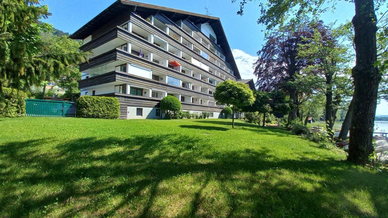 Maren Seeblick Appartement Haus Haensel&Gretel Direkt Am Ossiacher See Mit Hallenbad Stiegl エクステリア 写真